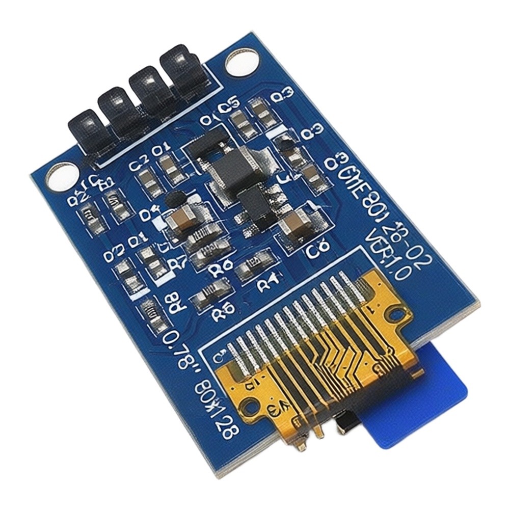 Diy Wearable Electronics - 1 szt. 0,78-calowy monochromatyczny moduł wyświetlacza