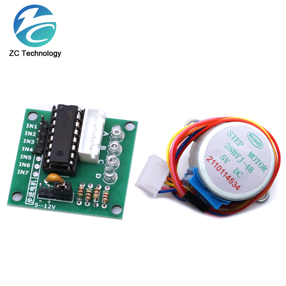 Stepper Motor 28Byj - 4-fazowy silnik krokowy 28byj-48-5v, płyta sterownicza