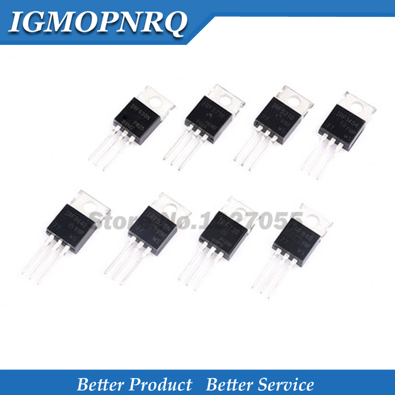 Lm317 Voltage Regulator - 10 szt. IRF510 IRF520 IRF540 IRF640