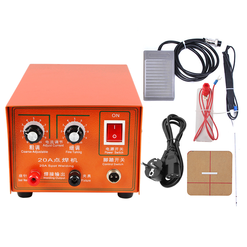 Diy Electronics Spot Welder - Jubilerzy 20A Zgrzewarka punktowa Złoto Srebro