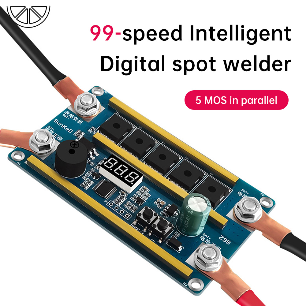 Diy Electronics Spot Welder - Zestaw spawarki punktowej 99 Gears 12V