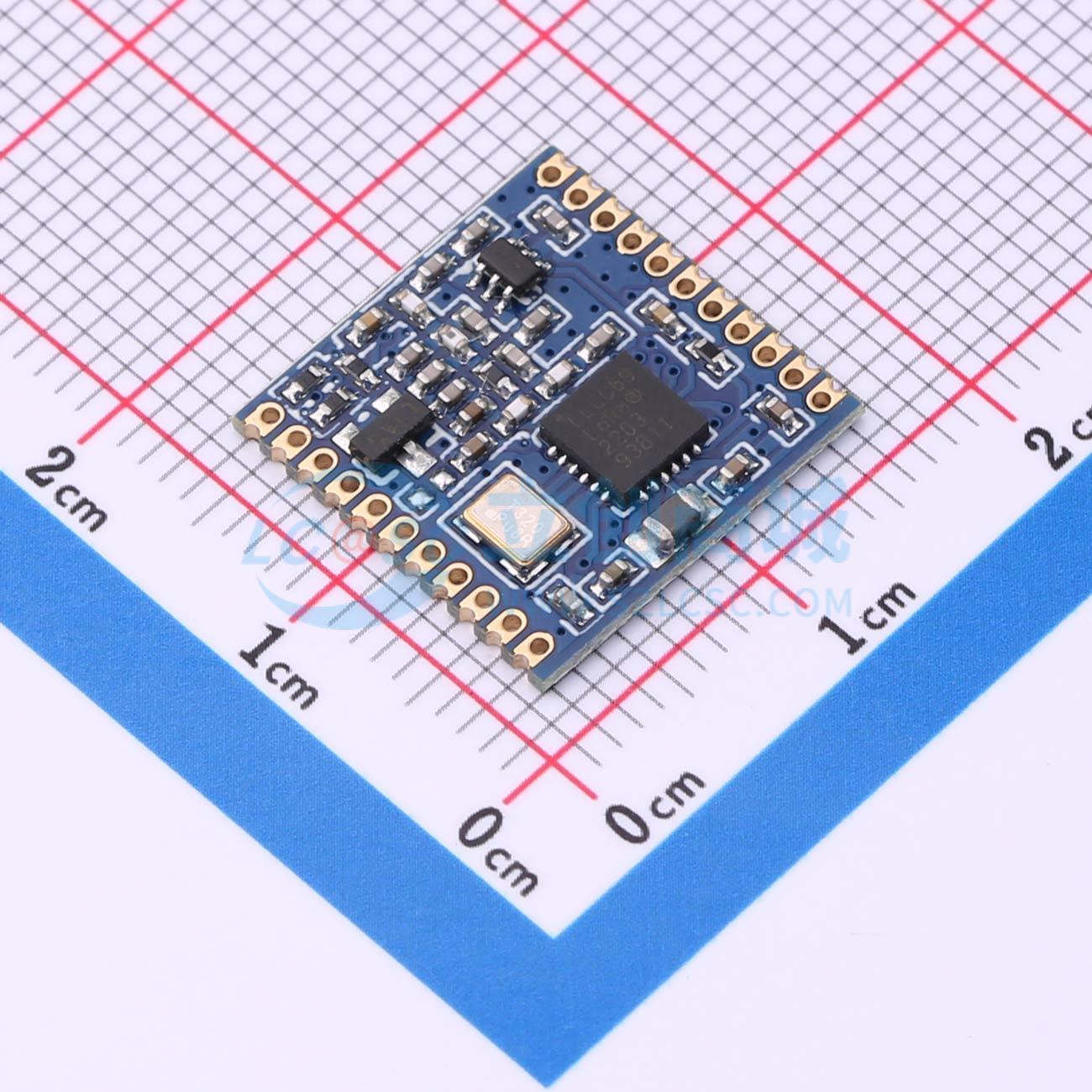 Rf 433Mhz Module - 4 szt. LLCC68ZTR4-GC SMD 15x15mm 433MHz