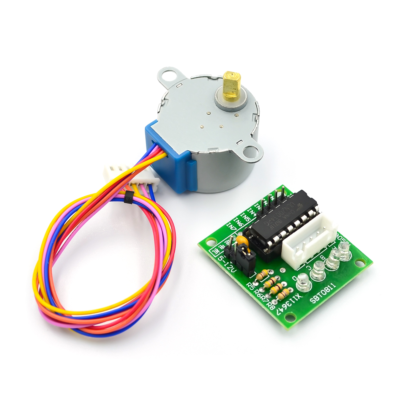 Stepper Motor 28Byj - Silnik krokowy 5V 28BYJ-48 + moduł