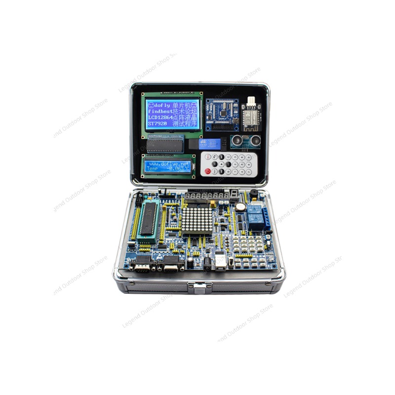 Diy Electronics Learning Kit - Płytka Rozwojowa LY-51S 51MCU, Zestaw do