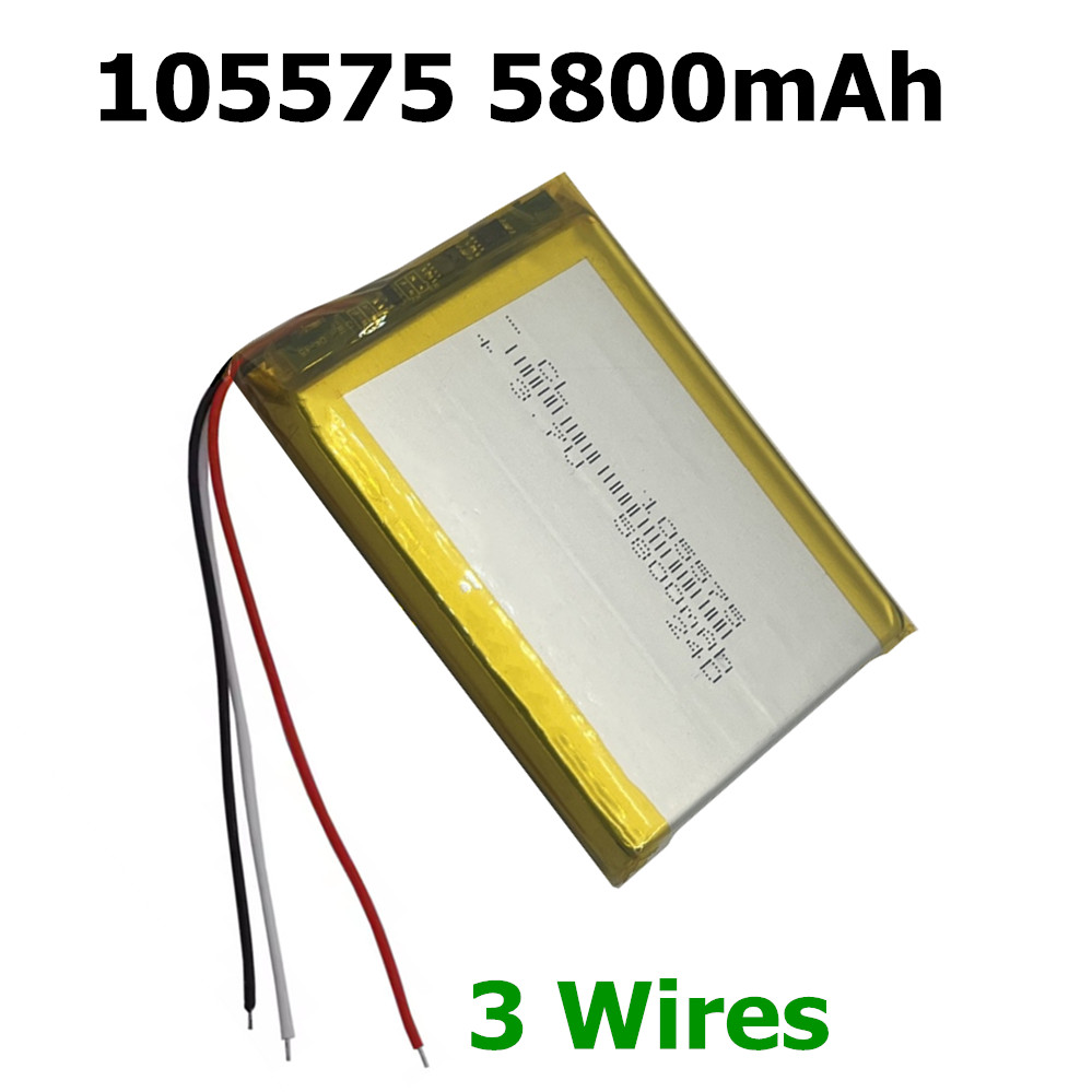 Diy Electronics Book - 105575 5800mAh 3.7V bateria litowo-polimerowa do