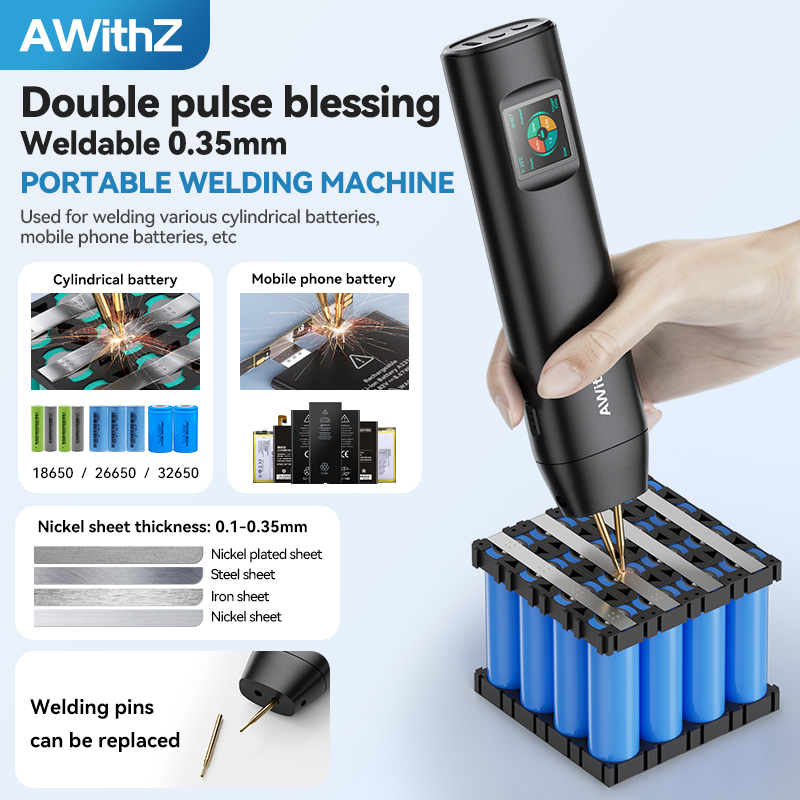 Diy Electronics Spot Welder - Przenośna zgrzewarka punktowa AWithZ DIY, ręczna