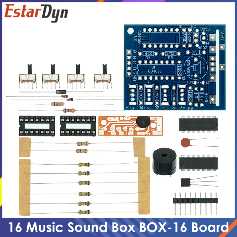 Diy Electronics Learning Kit - 16 Moduł Dźwiękowy Music Sound Box