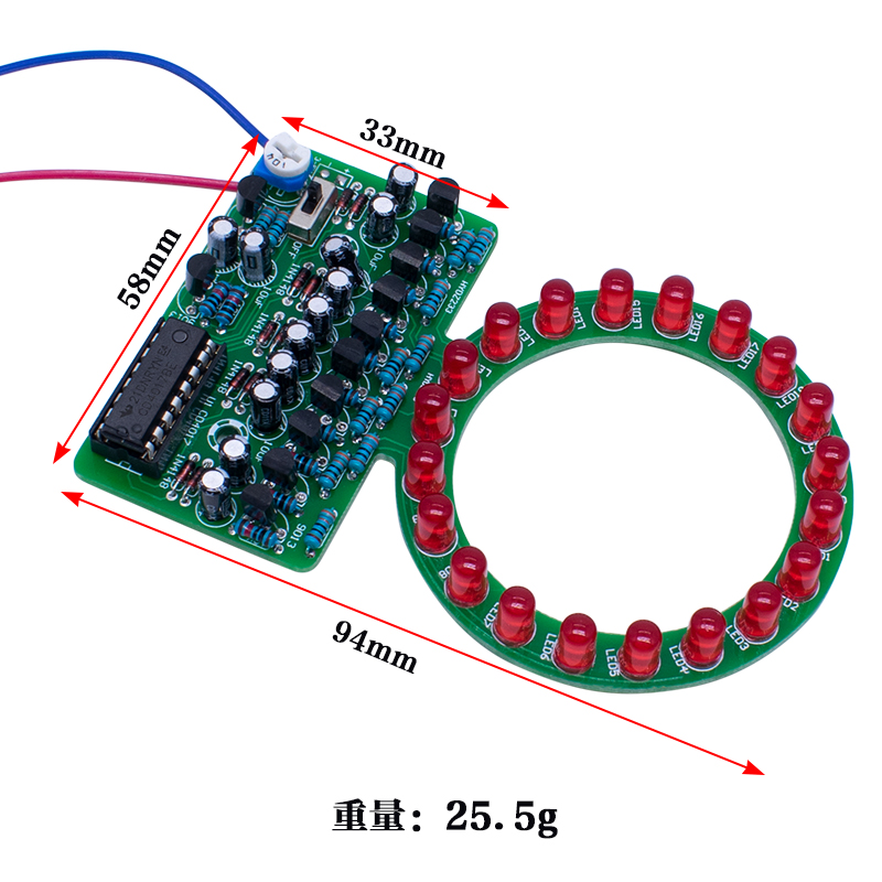 Zestaw DIY: Lampa LED z efekte – Diy Electronics Kits For Kids recenzja i cena