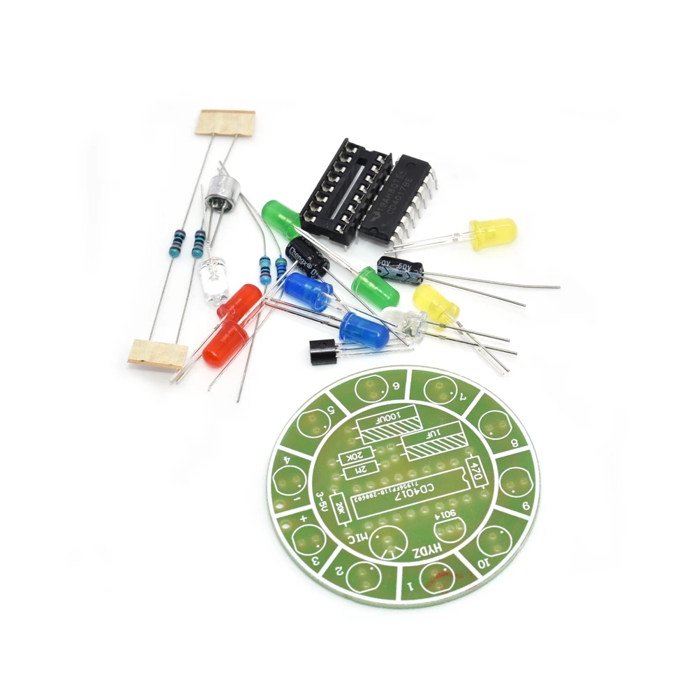 CD4017 kolorowe sterowanie gło – Diy Electronics Lab recenzja i cena