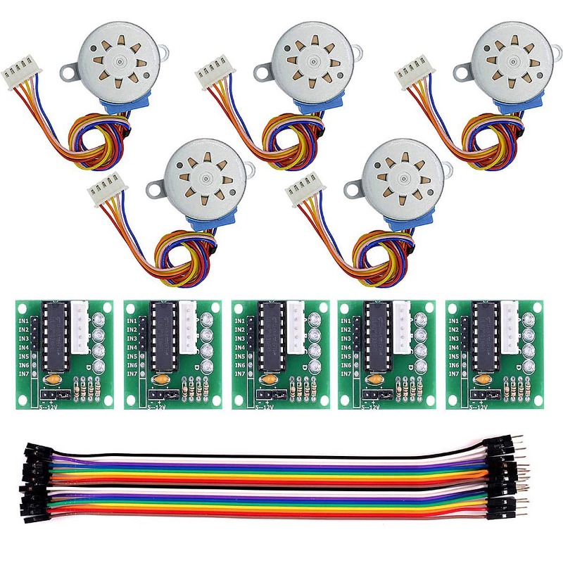 5 zestawów ULN2003 28BYJ-48 si – Stepper Motor 28Byj recenzja i cena