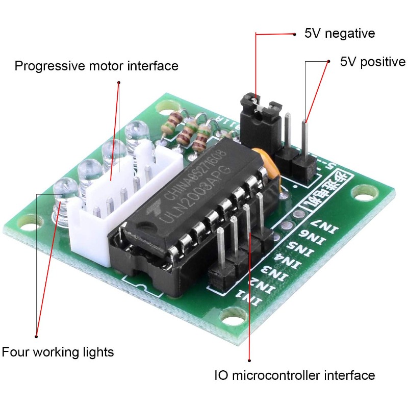 5 zestawów ULN2003 28BYJ-48 si – Stepper Motor 28Byj recenzja i cena