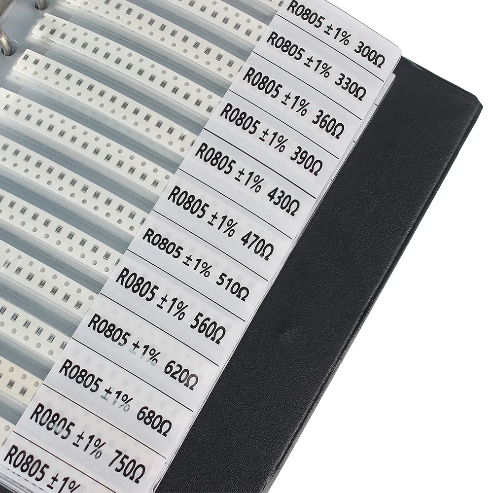 Zestaw Rezystorów SMD 0805, 42 – Diy Electronics Book recenzja i cena