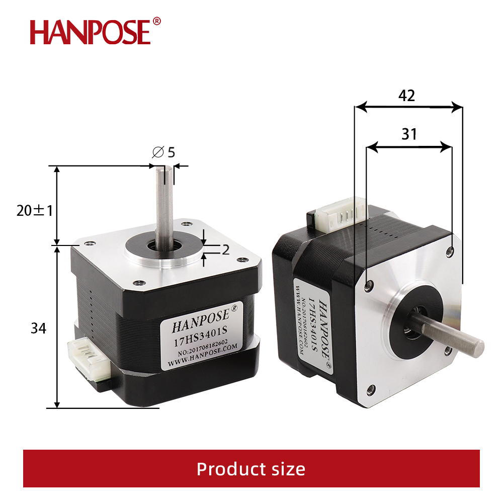 Silnik krokowy Nema 17 17HS340 – Stepper Motor 28Byj recenzja i cena