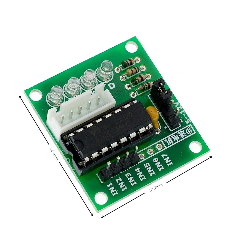 Moduł sterownika silnika kroko – Stepper Motor 28Byj recenzja i cena