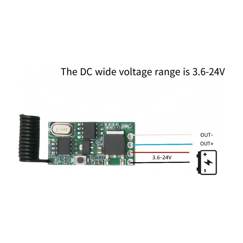Kontroler przełącznika Hot-For – Rf 433Mhz Module recenzja i cena