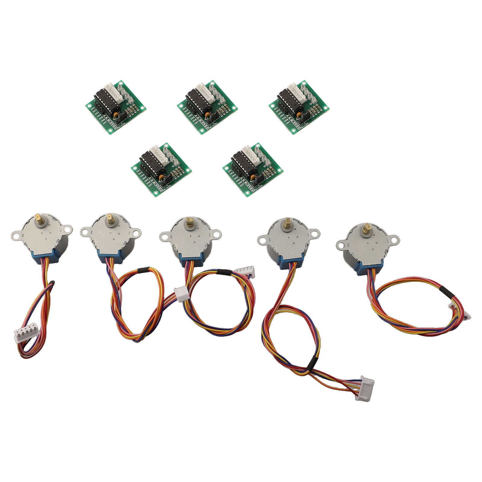Silnik krokowy 5V 4-fazowy 28B – Stepper Motor 28Byj recenzja i cena