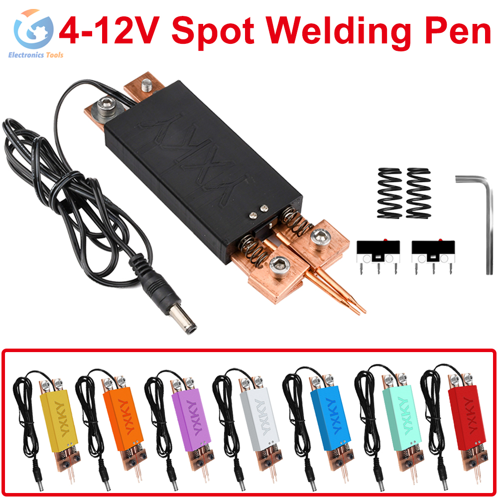 4-12 V zgrzewanie punktowe do  – Diy Electronics Spot Welder recenzja i cena