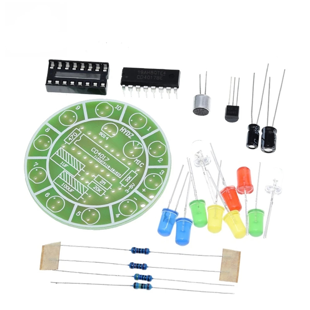 CD4017 Kolorowe sterowanie gło – Diy Electronics Lab recenzja i cena