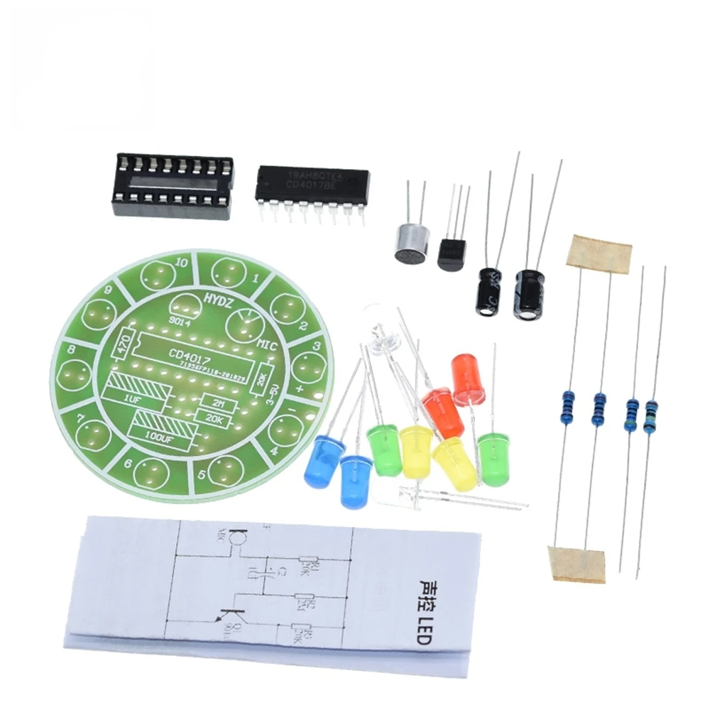 CD4017 Kolorowe sterowanie gło – Diy Electronics Lab recenzja i cena