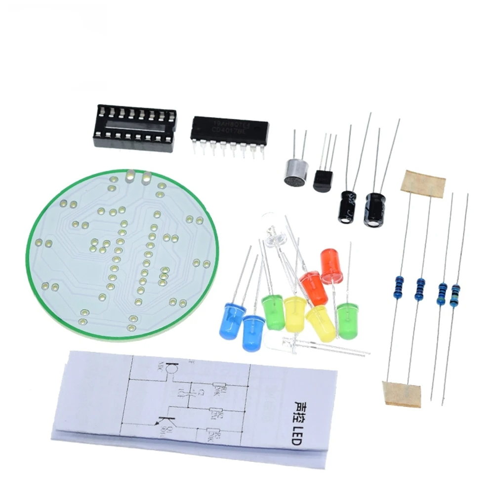 CD4017 Kolorowe sterowanie gło – Diy Electronics Lab recenzja i cena