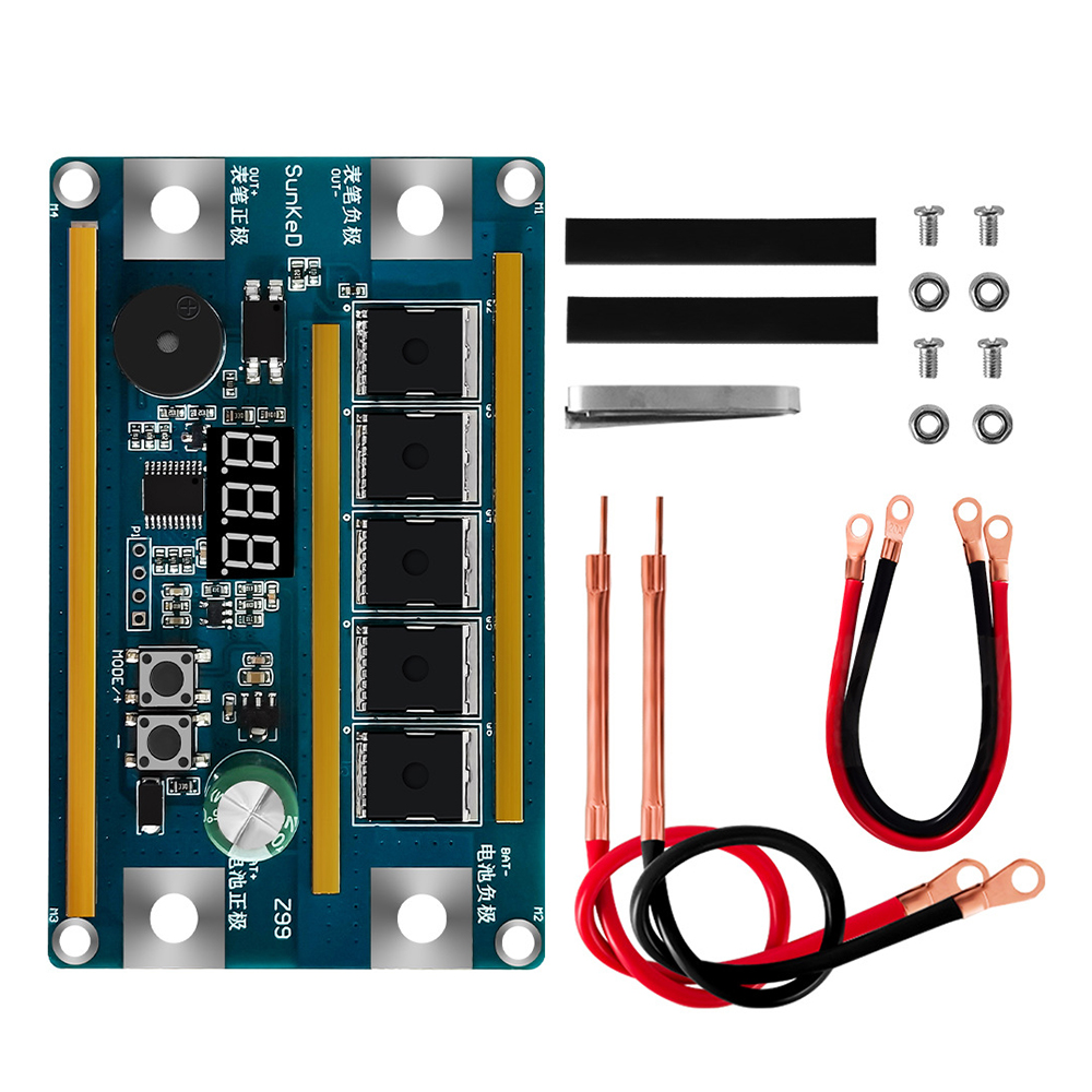 Płytka drukowana PCB do zgrzew – Diy Electronics Spot Welder recenzja i cena