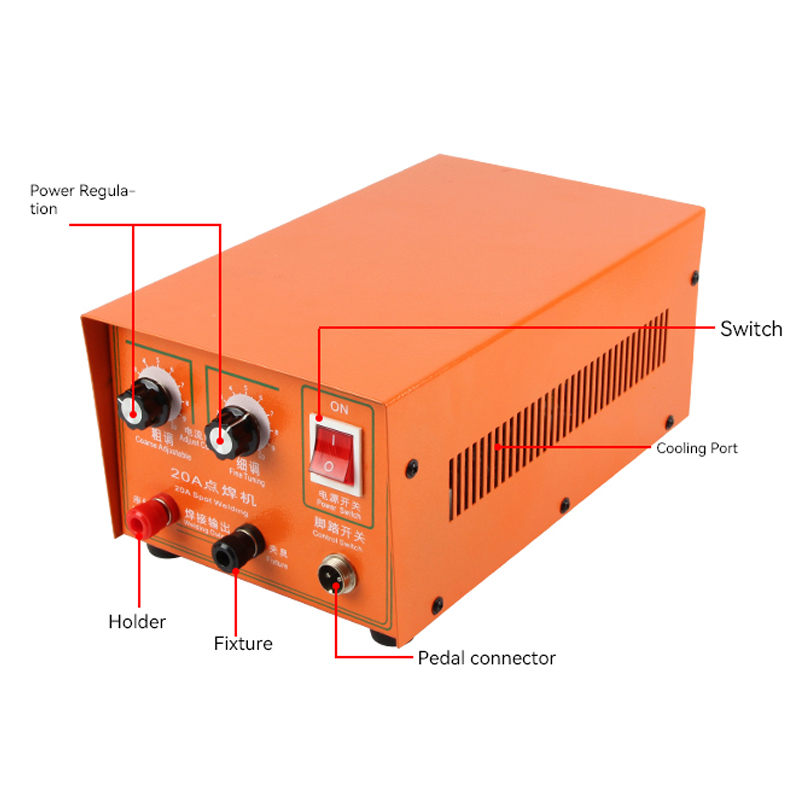 Jubilerzy 20A Zgrzewarka punkt – Diy Electronics Spot Welder recenzja i cena