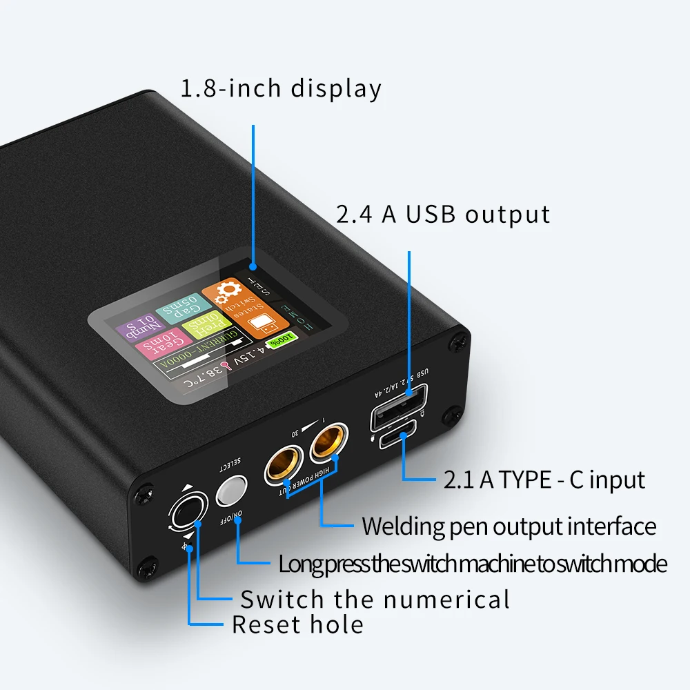 Cyfrowa zgrzewarka punktowa 0. – Diy Electronics Spot Welder recenzja i cena
