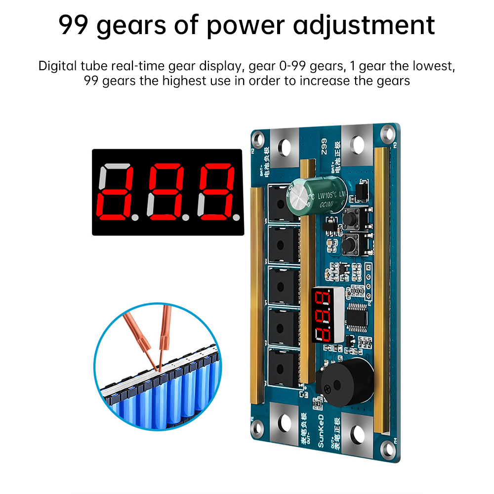 Zestaw spawarki punktowej 99 G – Diy Electronics Spot Welder recenzja i cena