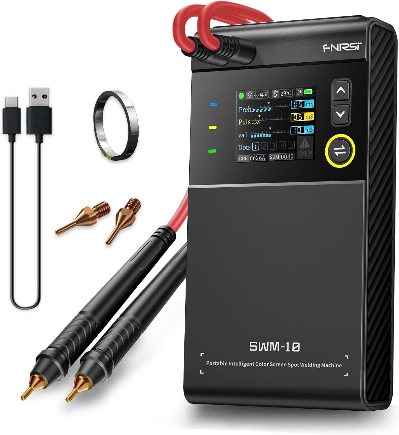 FNIRSI 1200A Przenośna Zgrzewa – Diy Electronics Spot Welder recenzja i cena