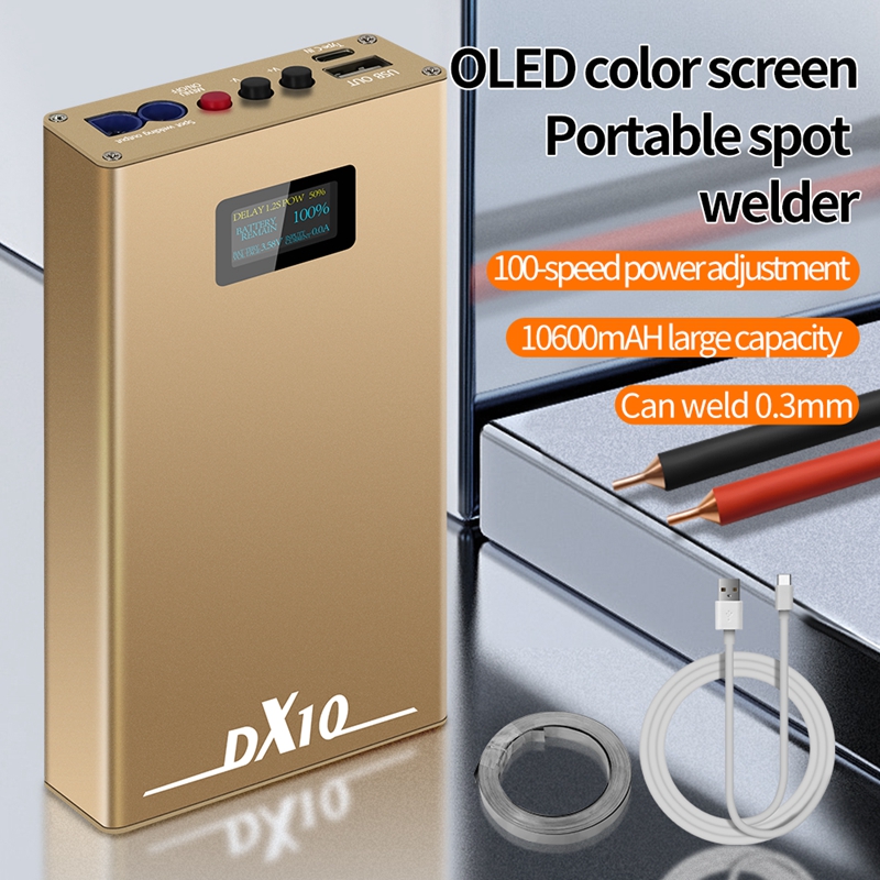 10600mah DX10 Ręczna zgrzewark – Diy Electronics Spot Welder recenzja i cena