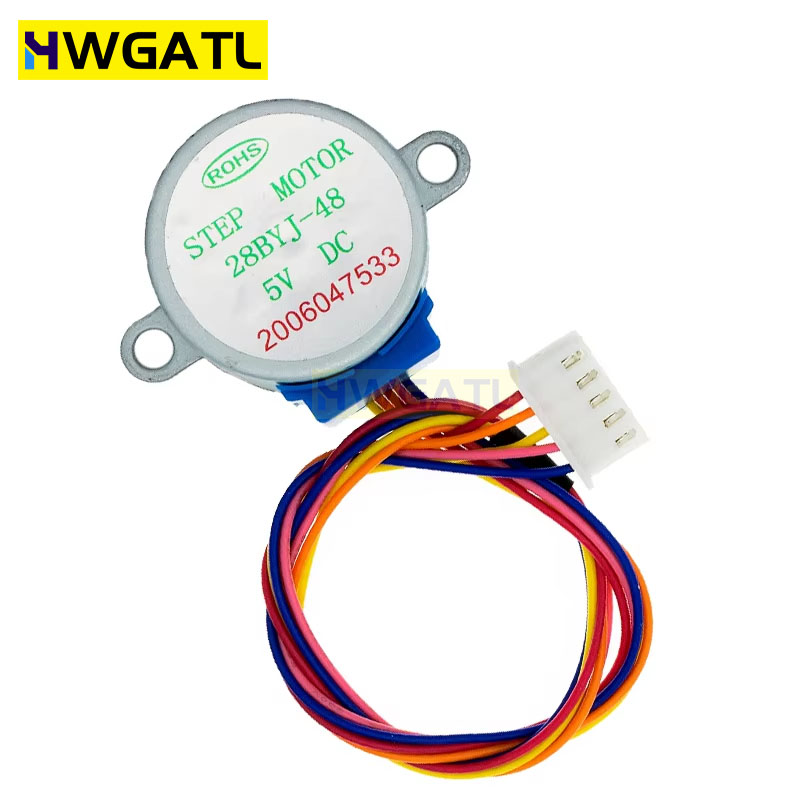 HWGATL 5V 4-fazowy 28BYJ-48 DC – Stepper Motor 28Byj recenzja i cena