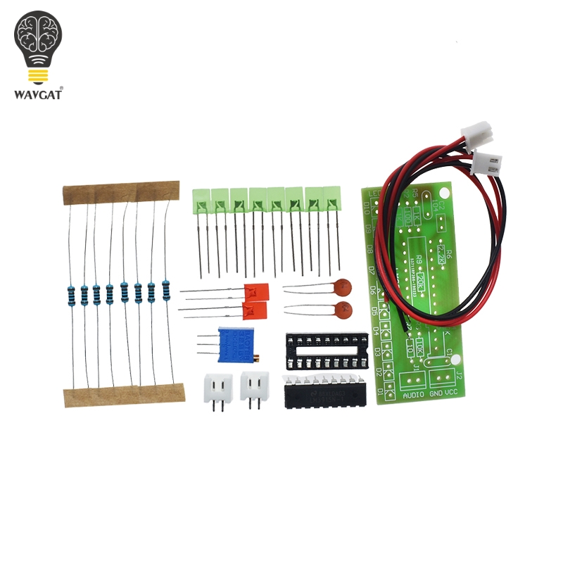 LM3915 DC 9V-12V 10 LED dźwięk – Diy Electronics Lab recenzja i cena