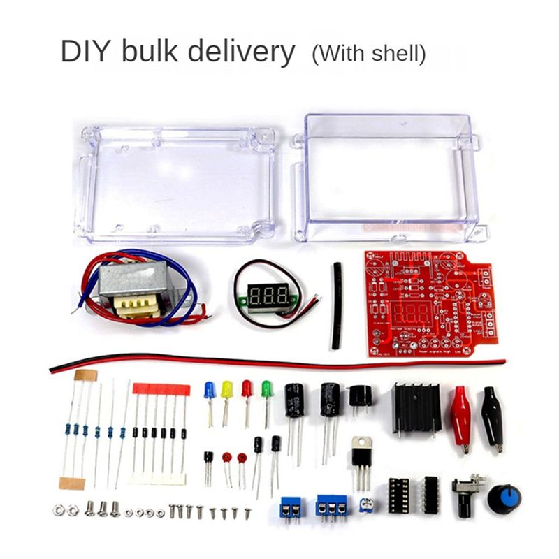 Zestaw DIY regulatora napięcia – Lm317 Voltage Regulator recenzja i cena