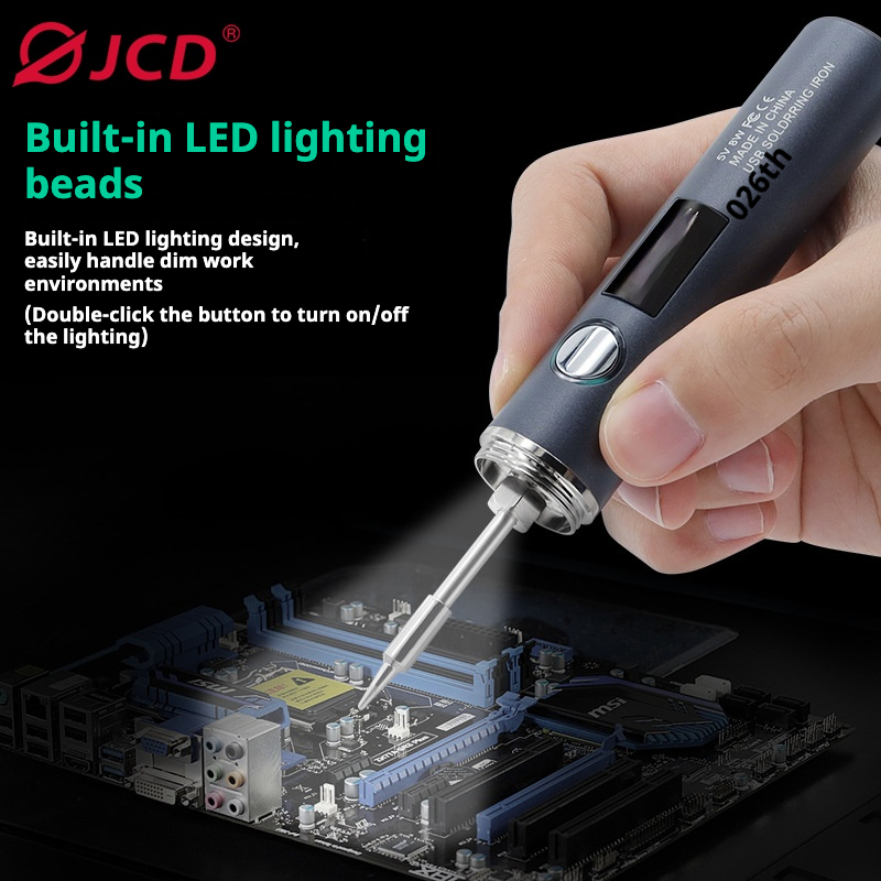 Lutownica USB Type-C, 5-stopni – Diy Electronics Lab recenzja i cena