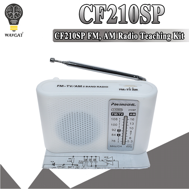 Zestaw radiowy CF210SP AM/FM S – Diy Electronics Lab recenzja i cena