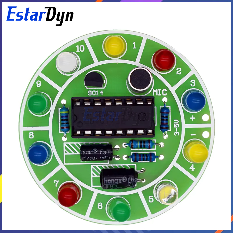 Estardyn CD4017 kolorowe stero – Diy Electronics Lab recenzja i cena