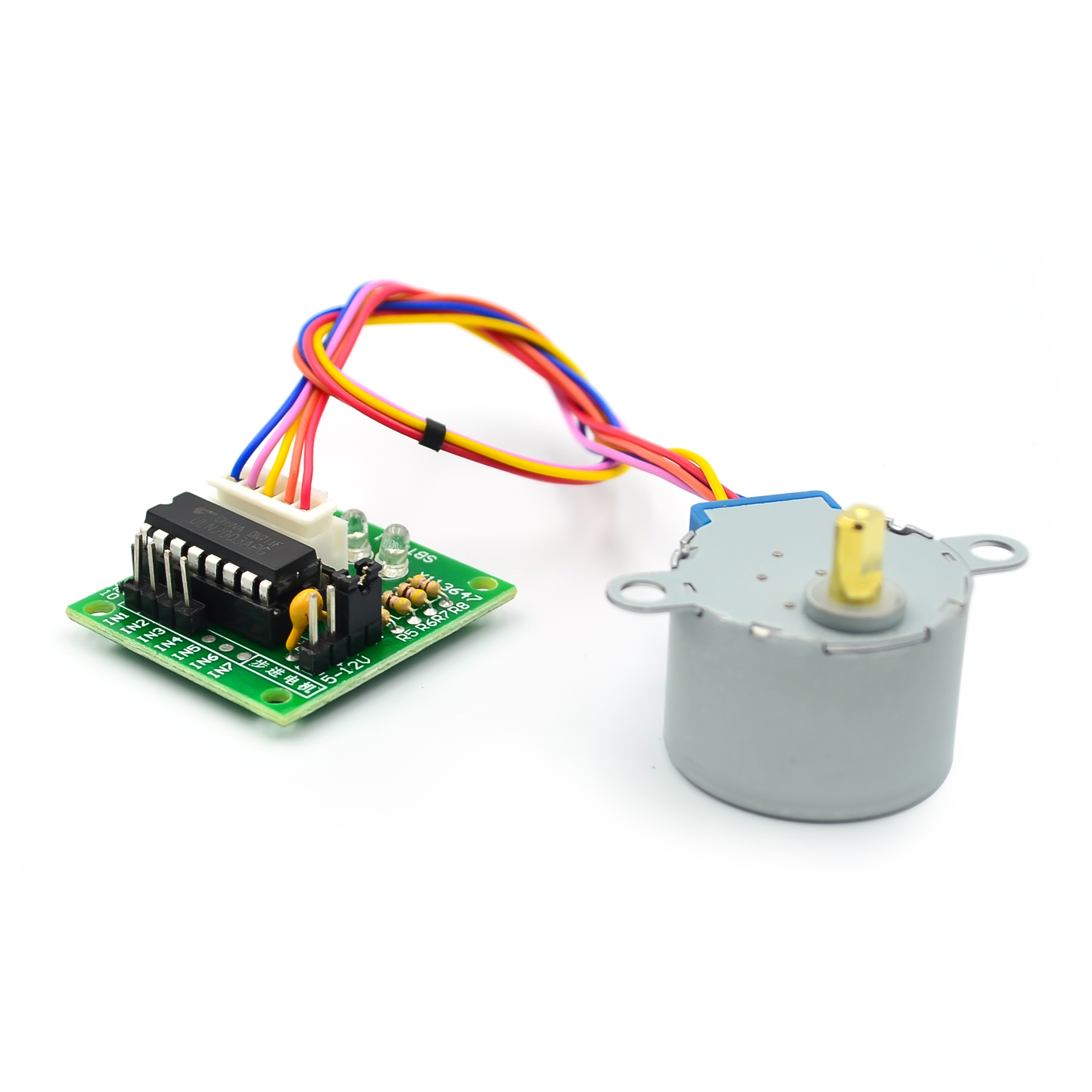 Silnik krokowy 5V 28BYJ-48 + m – Stepper Motor 28Byj recenzja i cena