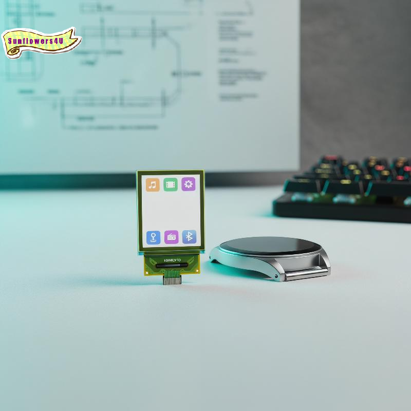 Przezroczysty panel PMOLED 1,5 – Diy Wearable Electronics recenzja i cena