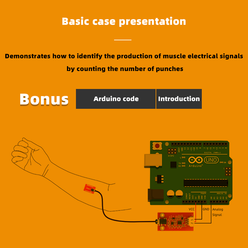 Biosensor EMG biometrika elekt – Diy Wearable Electronics recenzja i cena