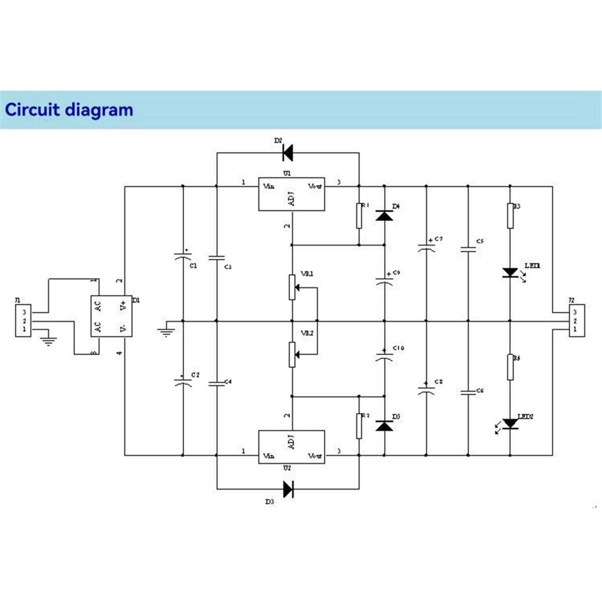 Moduł zasilacza A49T LM317 LM3 – Lm317 Voltage Regulator recenzja i cena