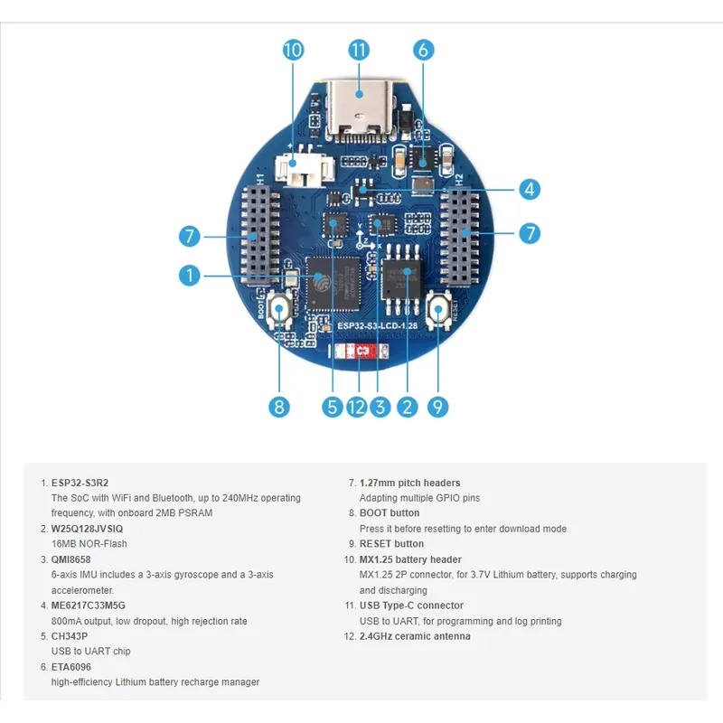 Płytka rozwojowa ESP32-S3 z wy – Esp32 Wifi Bluetooth recenzja i cena